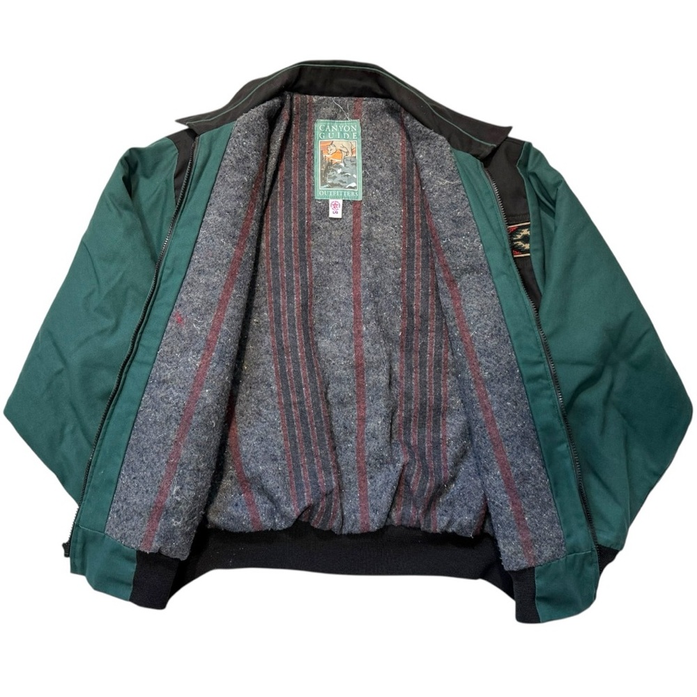 Vintage Canyon Guide Outfitters Aztec style Jacket made in USA - Large - Picture 6 of 10